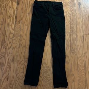 Joe’s black the runaway Luna jeans. High rise cigarette 32” inseam. size 26